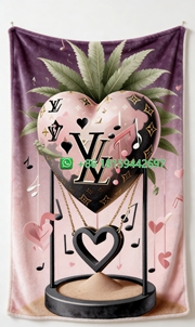 Louis Vuitton Throw Blankets